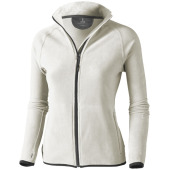 Brossard fleece dames jas met ritssluiting - Licht grijs - L