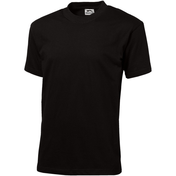 Ace short sleeve men's t-shirt - Solid black - 3XL