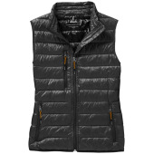 Fairview lichtgewicht donzen dames bodywarmer - Antraciet - M