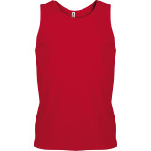 Herensporttop Red XS