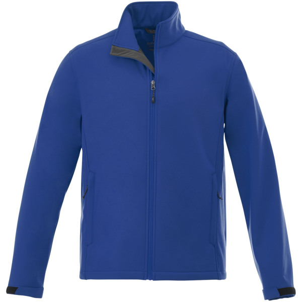 Maxson men's softshell jacket - Blue - XS
