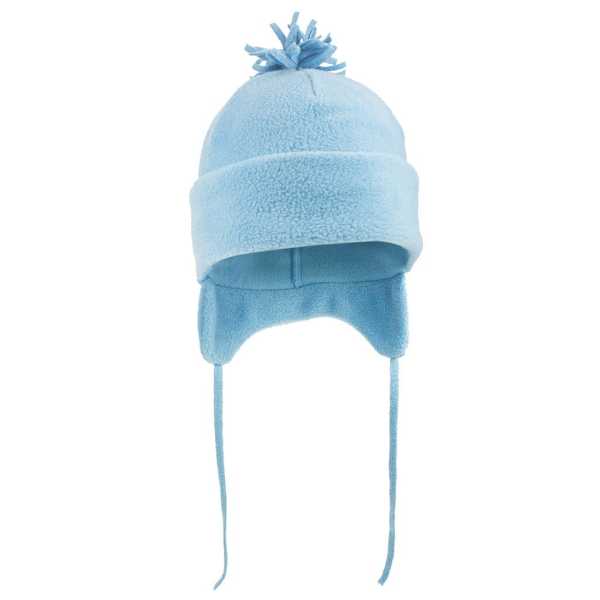 Kinder fleece wintermuts met pompoen Kinder fleece wintermuts met pompoen
