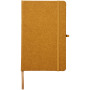 Atlana leather pieces notebook - Brown