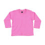 Baby Longsleeve Top - Bubble Gum Pink - 18-24
