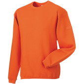 Heavy Duty Crew Neck Sweatshirt Orange 4XL