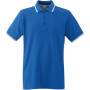 Premium Tipped Polo shirt (63-032-0) Royal Blue / White L