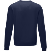 Jasper GOTS økologisk sweater med rund hals til mænd fremstillet af genanvendt materiale - Marineblå - 3XL