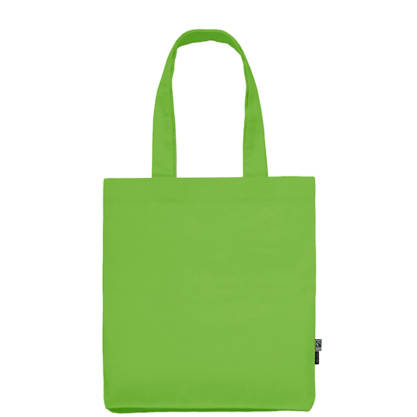 Neutral twill bag-Lime