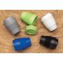 Herbruikbare koffiebeker met schroefdop 350ml, groen