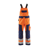 High Vis Oranje/Marineblauw