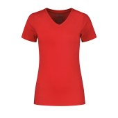 Santino T-shirt  Jazz Ladies V-neck Red S