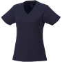 Amery cool fit V-hals dames t-shirt met korte mouwen - Navy - XS