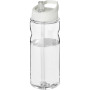 H2O Active® Base Tritan™ 650 ml sportfles met fliptuitdeksel - Transparant/Wit