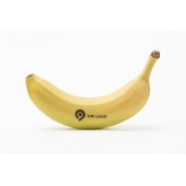 Banaan met witte of zwarte bedrukking Banaan met witte of zwarte bedrukking