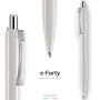 Ballpoint Pen e-Forty Solid White