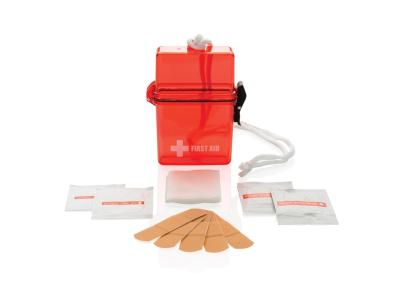 Waterdichte EHBO kit, rood Waterdichte EHBO kit, rood