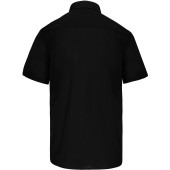 Ace - Heren overhemd korte mouwen Black L