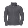 Men's Full Zip Outdoor Fleece - Convoy Grey