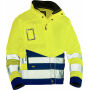 -1231 Hi-vis jacket geel/navy s