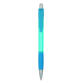 Striped Grip pen Striped Grip pen NE-turquoise blue/Blue Ink