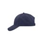 MB6118 Brushed 6 Panel Cap - navy - one size