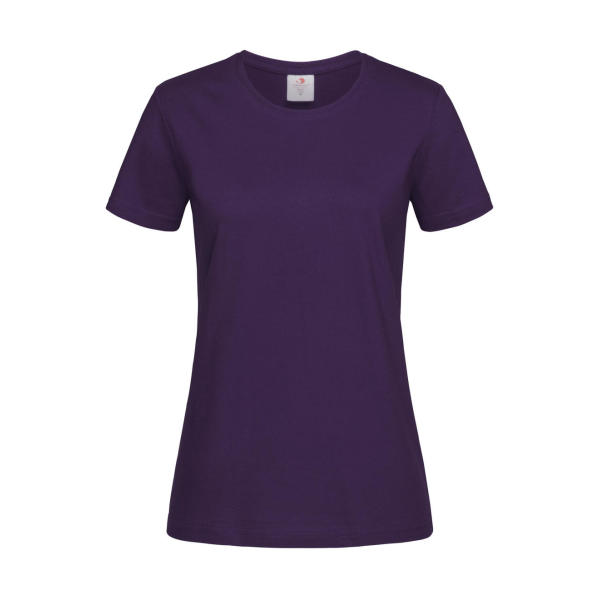Classic-T Fitted Women - Deep Berry - 2XL