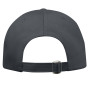 Topaz 6 panel GRS recycled sandwich cap - Storm grey