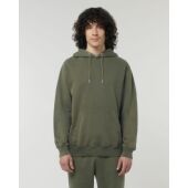 Archer Vintage - Het unisex terry garment dyed hoodie sweatshirt met medium pasvorm - 3XL