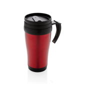 Roestvrijstalen mok, rood
