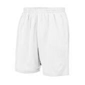 AWDis Cool Mesh Lined Shorts, Arctic White, L, Just Cool