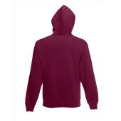 FOTL Classic Hooded Sweat Jacket, Burgundy, S