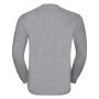 RUS Heavy Duty Crewneck Sweatshirt, Light Oxford, XL