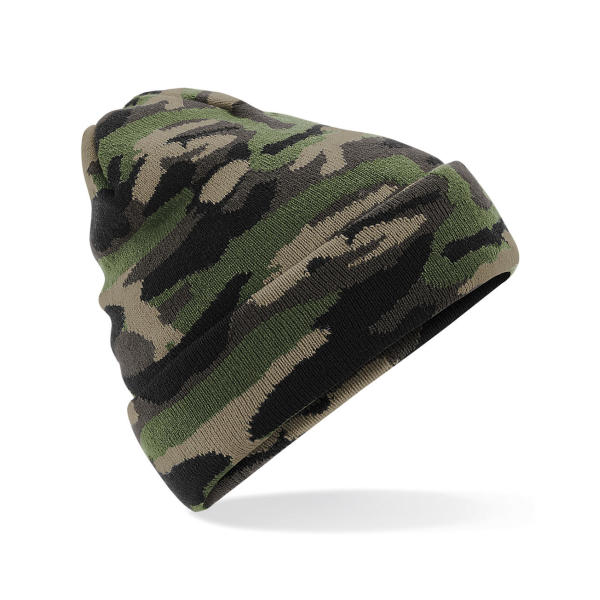 Camo Cuffed Beanie