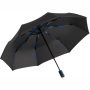 Pocket umbrella FARE® AOC-Mini Style - black-euroblue