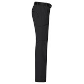 Men's Zip-Off Trekking Pants - black - 3XL