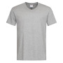 Stedman T-shirt V-Neck Classic-T SS for him grey heather 3XL