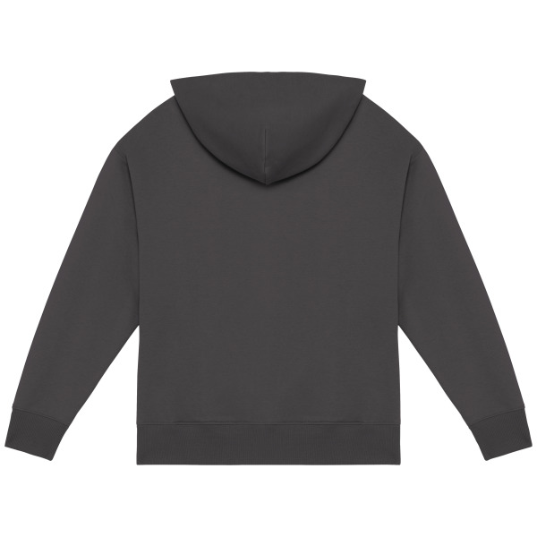 Ecologische uniseks oversized sweater met capuchon Iron Grey 3XL