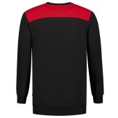 Sweater Bicolor Naden 302013 Black-Red 8XL