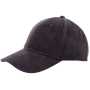 Heavy brushed cap - Zwart Heavy brushed cap - Zwart
