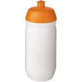 HydroFlex™ drinkfles van 500 ml - Oranje/Wit