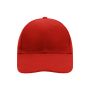 MB016 6 Panel Cap Laminated rood one size