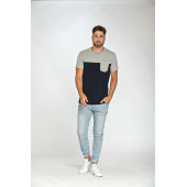 L&S T-shirt iTee pocket SS