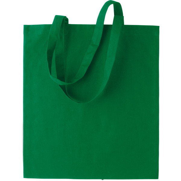 Shopper bag long handles Kelly Green One Size