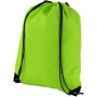 Evergreen non-woven drawstring backpack 5L - Lime