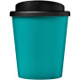 Americano® Espresso 250 ml insulated tumbler - Aqua blue/Solid black
