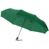 Alex 21,5" foldbar, fuldautomatisk paraply - Grøn