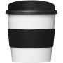 Americano® Primo 250 ml tumbler with grip - White/Solid black
