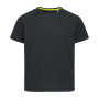 Stedman T-shirt Raglan Mesh Active-Dry SS for kids black opal XL