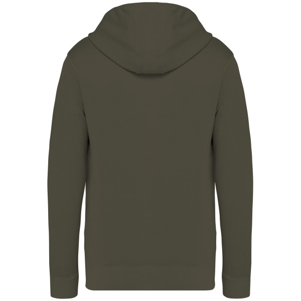 Uniseks  sweater Terry280 met capuchon Washed Organic Khaki 4XL