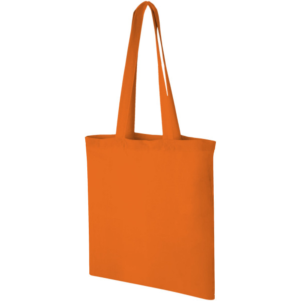 Carolina 100 g/m² cotton tote bag 7L - Orange